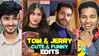 Murtasim and Meerab Cutest & Romantic Edits Reaction | #murtasim #meerab #terebin2  | Garam Samosa