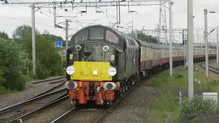 40013's Mainline Railtour Return! 40013 hauls the 'Welsh Marches Whistler' through Bescot - 3/6/21