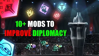 10+ Mods To Improve Diplomacy / Politics In Stellaris! #stellaris