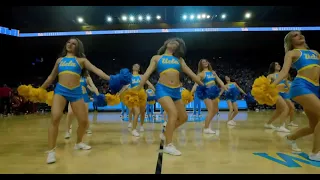 UCLA Cheer Spirit Squad Performance | USC vs UCLA Rival Game 2/24/2024