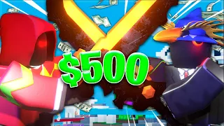 WINNING The $500 TOURNAMENT In Roblox Bedwars..
