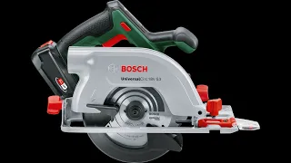 Cordless Circular Saw Bosch UniversalCirc 18V-53 – Kom i gang