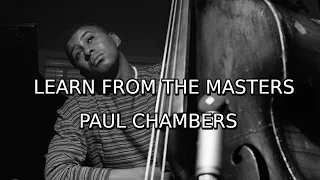 Learn From The Masters #2 - Rhythm Changes with Paul Chambers