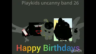 Oh Shiitake Mushrooms Playkids Uncanny Band Old (121-130) Happy Birthdays🎂 🥳 🎉 🎈 🎁from #robtherobot