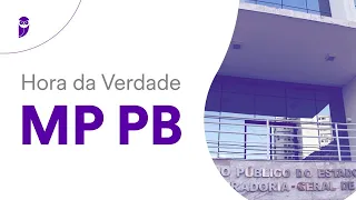 Hora da Verdade MP PB: Direito Administrativo - Prof. Thállius Moraes