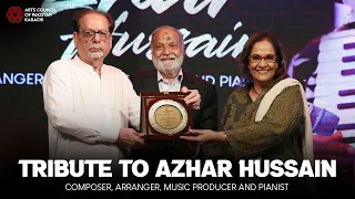 Tribute to Azhar Hussain by Arts Council of Pakistan, Karachi