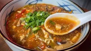 БАРХАТИСТЫЙ Остро-Кислый суп | Рецепт китайской кухни