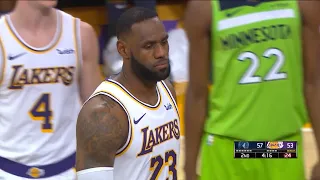 Los Angeles Lakers vs Minnesota Timberwolves 1st Half Highlights | Dec 8, 2019-20 NBA Season