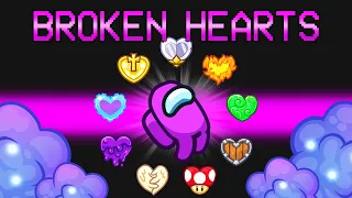 COLLECTING HEARTS to DESTROY an EVIL WIZARD in Among Us?!