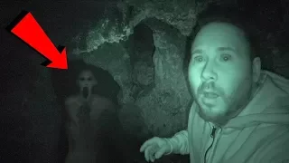 LIGHTS OUT CHALLENGE IN HAUNTED CAVE (EDGE OF YOUR SEAT SCARY!) | OmarGoshTV