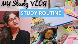 Study Vlog|My Study Routine|Study Tips + Tricks For A Productive Study Session