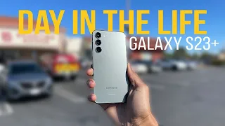 Samsung Galaxy S23 Plus - Real Day In The Life Review (Battery & Camera Test)