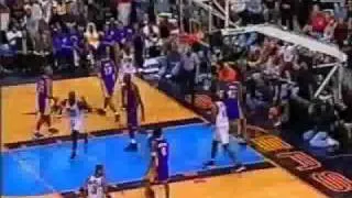 Kobe Bryant 19 pts 5 blocks vs Sixers 1999-00 Lockdown on AI
