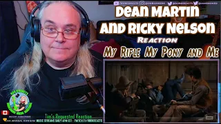 Dean Martin and Ricky Nelson Reaction - My Rifle My Pony and Me - First Time Hearing - Requested