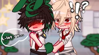 If You Pull Deku's Tail 😳?! || DkBk/BkDk 💚🧡 || Bunny And Dog Au || Skit || Gacha Club