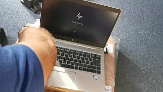 VHP EliteBook 840 G6 i5 8th Gen, opening for the first time2