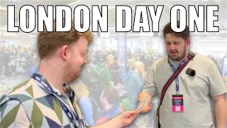 LONDON CARD SHOW DAY ONE - BUILD UP TO A HUGE DAY OF DEALS