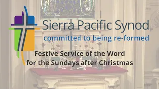 SPS Festive Service of the Word January 3, 2021