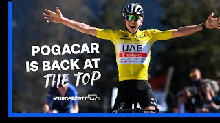 Tadej Pogacar Extends Lead At The Top! | Highlights Of A Dramatic Stage 7 of Paris-Nice | Eurosport