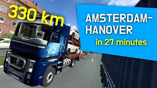 ETS 2 | Transporting FRAGILE cargo from Netherlands to Germany | Gameplay No commentary