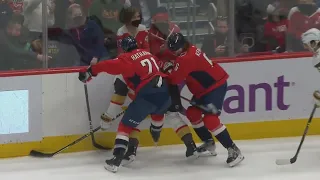 Garnet Hathaway Called For Boarding After Shoving William Karlsson's Head Into The Ice