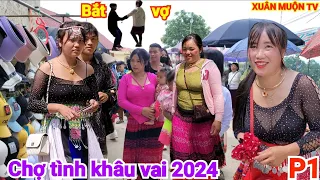 gặp thanh niên kéo vợ tại chợ tình khâu vai Mèo Vạc Hà Giang 26/3/2024/ÂL phần1