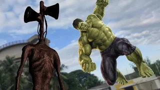 Big Hulk Vs Siren Head