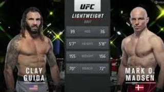 UFC Vegas 34 - Clay Guida vs Mark O.Madsen - Full Fight Highlights