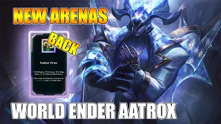 Playing Old Radiant Virtue Aatrox In New Arenas