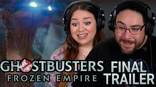 Ghostbusters FROZEN EMPIRE Final Trailer Reaction | Ghostbusters Afterlife 2 | 2024