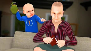 ЗЛАЯ БАБКА ГРЕННИ ПРОТИВ ВНУКА Granny Simulator