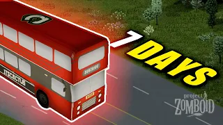 I Spent 7 Days in a Bus in Project Zomboid