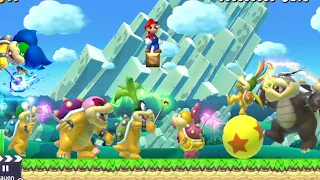 Can Mario Beat All Giant Koopalings at the same time in Super Mario Maker 2 ?