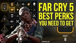 Far Cry 5 Tips and Tricks Best Perks TO GET AS SOON AS POSSIBLE (Far Cry 5 perks - Farcry 5)