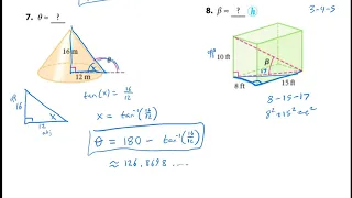 0705B - Trig Word Problems Walkthrough (Discovering Geometry)