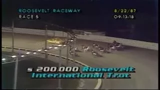1987 Roosevelt Raceway -Callit & Karl Johansson -International Trot