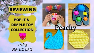 Magic bag: “fidget toy”| popit | simple dimple | review | compilation #4