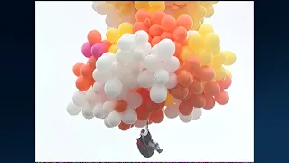 A morte do padre do balão em 2008. Eler queria ir de Paranaguá a Dourados.