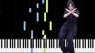 [수수피아노] 闻人听書 - 일소강호一笑江湖 (나루토 춤 하이디라오 춤) 쉬운악보