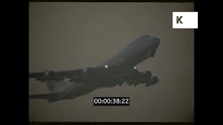 Pan Am 747 Takes Off at Night, 35mm