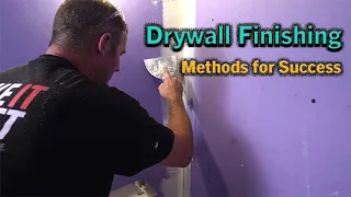 Finishing Drywall l PLAN LEARN BUILD