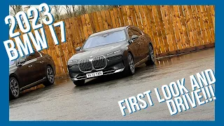 2023 BMW i7 FIRST LOOK AT THE WORLDS BEST ELECTRIC LUXURY CAR - First few in UK!