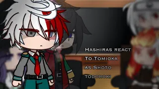 | Hashira react to Tomioka Giyuu as Shoto Todoroki | 1/? | Kny/Ds | Gacha Club