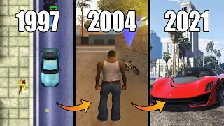 ORIGINAL GRAPHICS Evolution in GTA Games (1997-2021) (PC Edition)