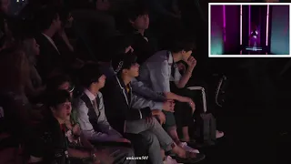 180520 BTS reaction to Khalid & Normani @BBMAs