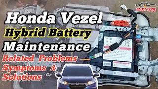 Honda Vezel 2017 Hybrid Battery Service and Maintenance #hybrid #bd