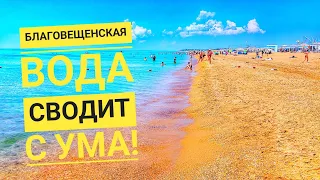 #АНАПА #БЛАГОВЕЩЕНСКАЯ - ВОДА СВОДИТ С УМА! ВСЕ БЕГОМ СЮДА КУПАТЬСЯ! ПУСТОЙ ПЛЯЖ БЕЗ ЛЮДЕЙ!