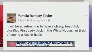 West Virginia official on leave after racist Michelle Obama post