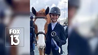 Florida teen with a love for horses laid to rest after 'freak accident' during competition