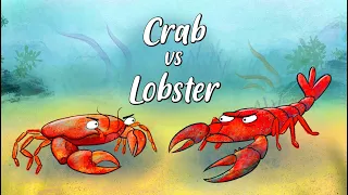 Crab vs Lobster | Three Bean Salad | Grindletoons Animation | grindletoons.com